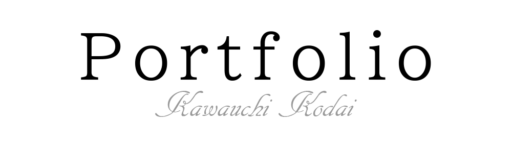 Kodai Kawaguchi's portfolio